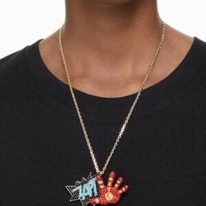 Swarovski Iron Man Marvel Pendent
